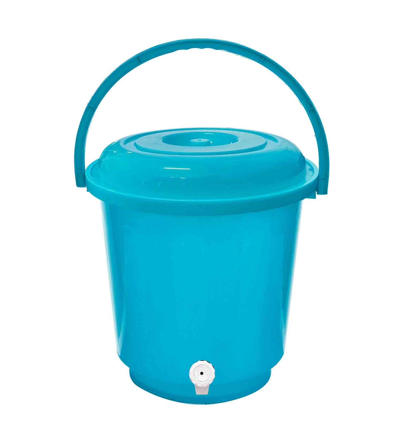 18 Ltrs Blue Plastic Bucket