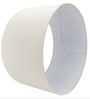 18-Inch Cream Fabric Drum Lampshade
