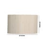 18-Inch Cream Texture Fabric Drum Lampshade