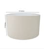 18-Inch Flex Fabric Drum Lampshade
