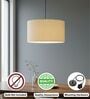 18-Inch Flex Fabric Drum Pendant Light, Modern Hanging Ceiling Lamp