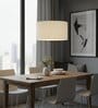 18-Inch Flex Fabric Drum Pendant Light, Modern Hanging Ceiling Lamp