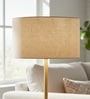 18-Inch Premium Jute Fabric Drum Lampshade