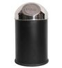 18 Ltr Silver Stainless Steel Open Top Dustbin