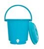 18 Ltrs Blue Plastic Bucket