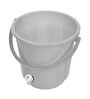 18 Ltrs Grey Plastic Bucket