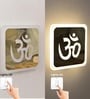 18W OM LED Modern Wall Lamp   Decorative Temple Light for Living Room, Bedroom & Home D cor | 3 Color Modes: Warm, Natural & Cool White | 1Year Warranty