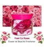 Fresh Cut Roses Plastic Air Freshner (Red)