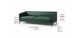 2 Seater Sofa In Green Colour