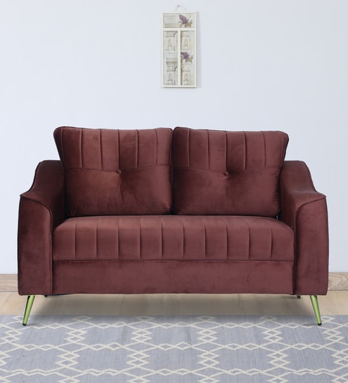 Red Modern 2 Seater Sofas Online @Upto 70% OFF | Pepperfry