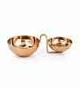 Rose Gold 2 Bowl Khichri Hammer