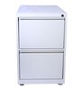 2 Door Filing Cabinet In Light Grey Colour