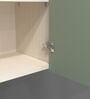 2 Door Mirror Glossy triple layered UV Resistant handless cabinet in Pista Light Finish