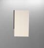 2 Door Mirror Glossy triple layered UV Resistant handless cabinet with Space Organizer in Grey Finish