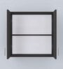 2 Doors Modular Wall Mounted Kitchen Cabinet with Adjustable Shelf in Chiyoda Wange Finish