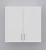 2 Doors Modular Wall Mounted Kitchen Cabinet with Adjustable Shelf in Highland Pine Finish