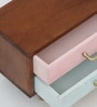 2 Drawer Multi-Uses Brown Colour Wood Boxes