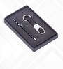 2 in 1 Black Keychain and  Pen Combo Gift Set
