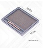 2 in 1 Grey Notebook and  Pen Combo Gift Set