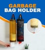 2-In-1 Plastic Bag Holder Garbage Bag Dispenser & Storage