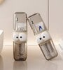 2 in 1 Travel Cup with Toothbrush Holder Plastic Set (White/Blue)