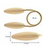 2 Pcs DIY Twist Curtain Tieback Clips