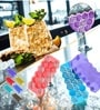 2 Pc Silicone Ice Tray Assorted