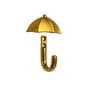 2 Pcs Gold Metal Umbrella Wall Hook