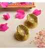 2 Pcs Metal Hath Diya