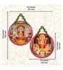 2 Pcs Godess Wooden Circle Set Hanging