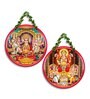 2 Pcs Godess Wooden Circle Set Hanging