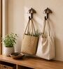 2 Pcs Rose Gold Metal Umbrella Wall Hook
