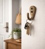 2 Pcs Single Antique Brass J Wall Hook