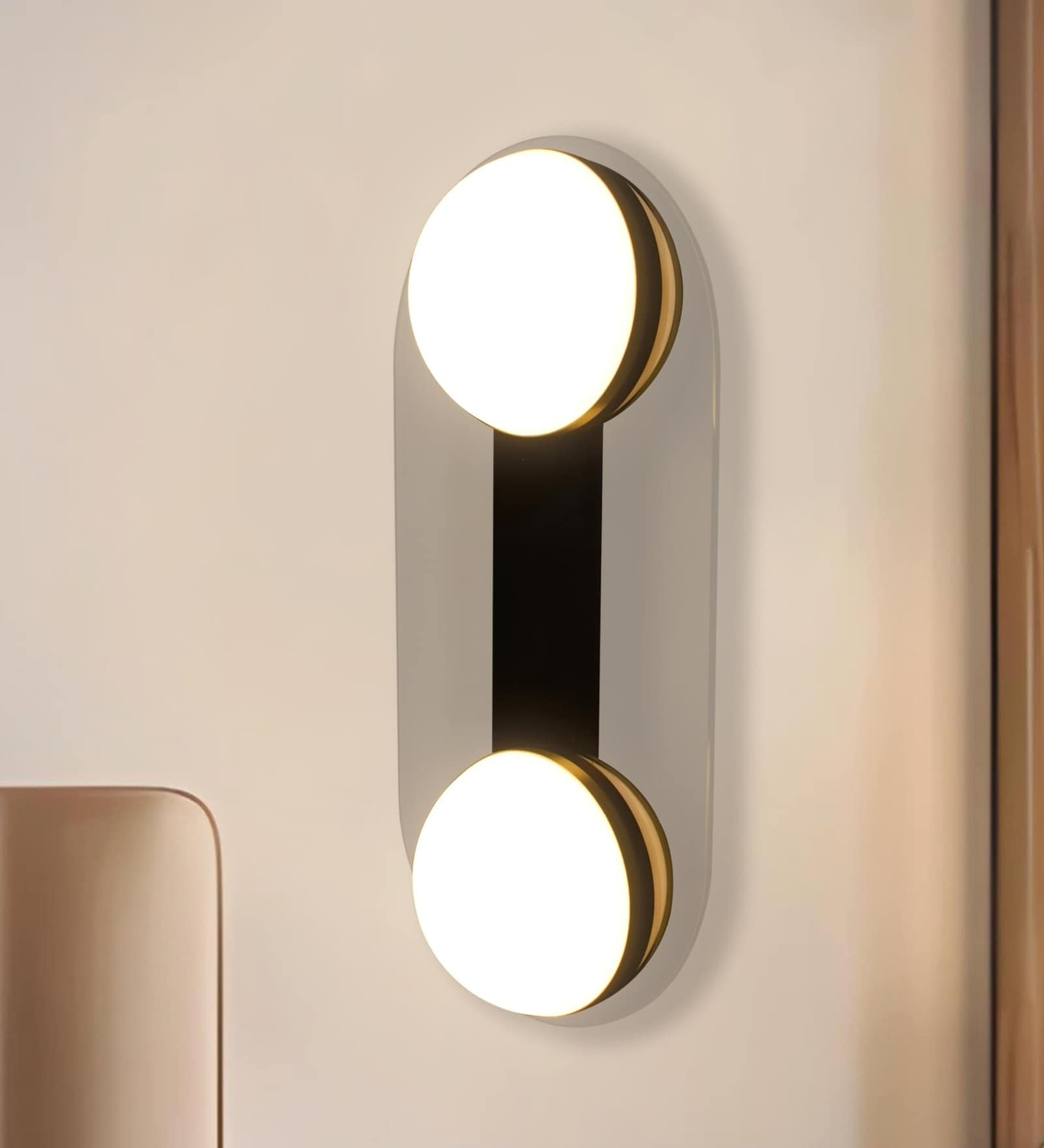 20 Watt doza Modern Wall Lamp 3 Light Mode (Warm|Natural & Cold White) Living Room|Home Decoration| Bedside|Bedroom|Decorative Light