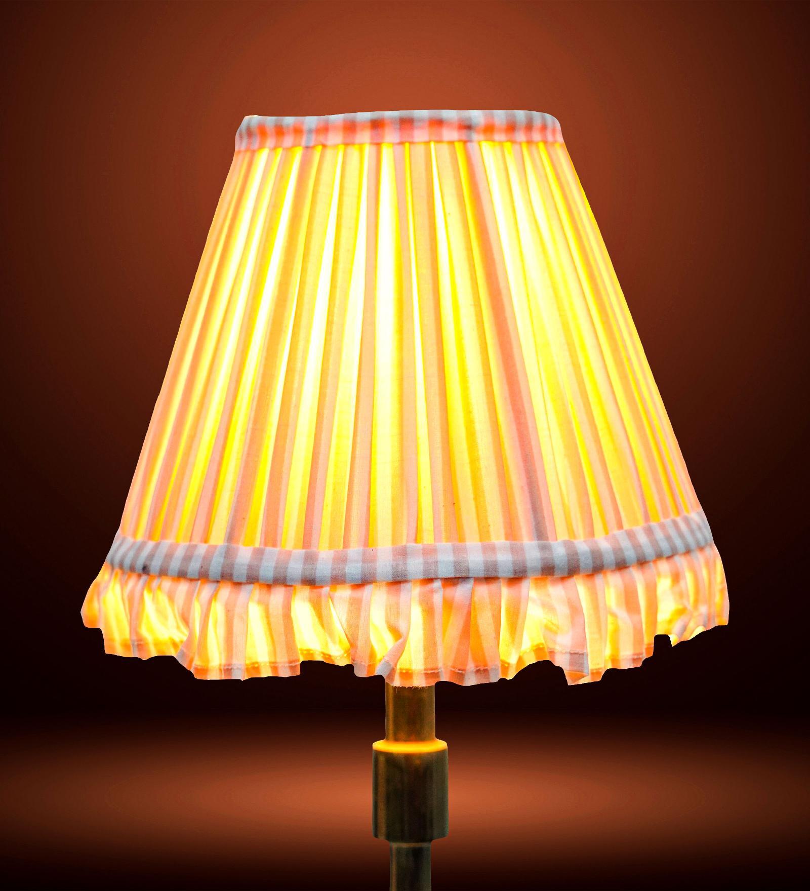 Pink 20cm empire premium softback lampshade in cotton