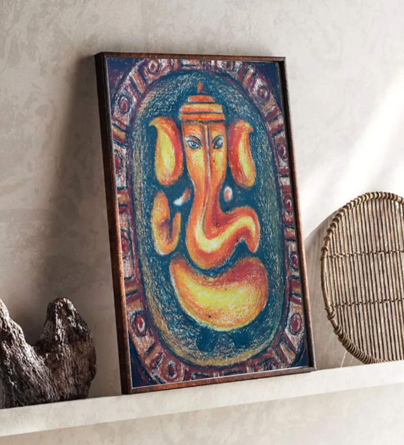 20X30 Inches Framed Canvas Painting