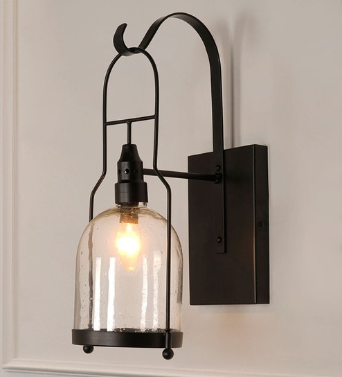 20-Inch Industrial U-Arm Wall Sconce