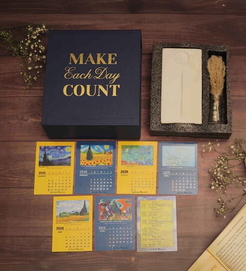 2026 Calendar With Van Gogh Painting For Home & Office Decor