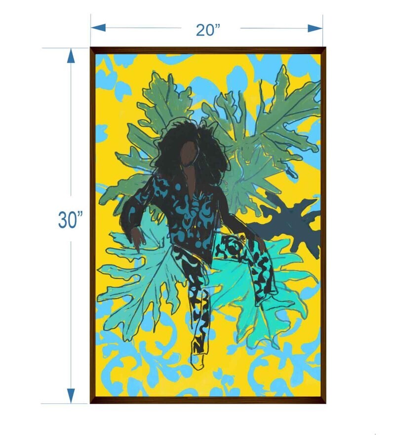 Buy 20X30 Inches Framed Canvas Painting By The Art House Online