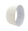 20-Inch Cream Fabric Drum Lampshade