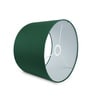 20-Inch Dark Green Fabric Drum Lampshade