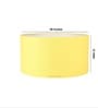20-Inch Dark Yellow Fabric Drum Lampshade