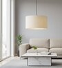 20-Inch Flex Fabric Drum Pendant Light, Modern Hanging Ceiling Lamp
