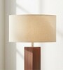 20-Inch Premium Jute Fabric Drum Lampshade