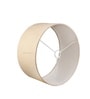 20-Inch Premium Jute Fabric Drum Lampshade