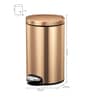 20 Litre Copper Stainless Steel Dustbin