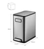 20 Litre Metallic Stainless Steel Dustbin