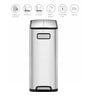 20 Litre Metallic Stainless Steel Dustbin