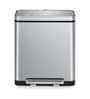 20 Litre Metallic Stainless Steel Dustbin