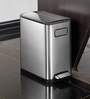 20 Litre Metallic Stainless Steel Dustbin